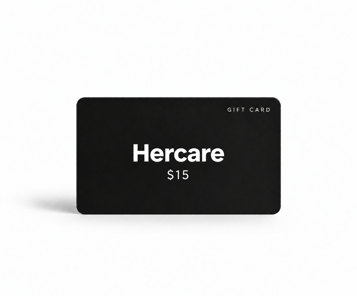 Hercare $15 Gift Card.