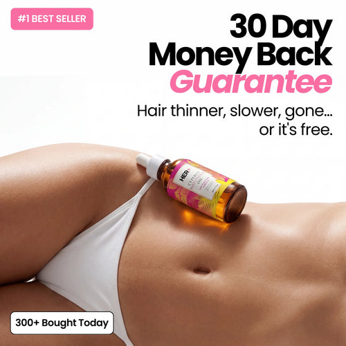 Stop Your Bikini Line, Legs, Chin & Upper Lip Hair from Growing Back, Naturally
