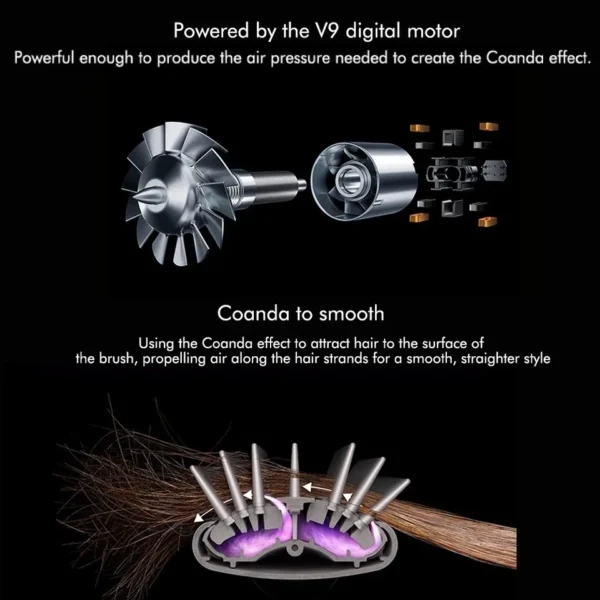 5 In 1 Multi Styler New Design Hair Dryer For Hair 5 in 1 hair styler With Curling Barrel Hot Air Brush Styling Tool MultiStyler - Image 4